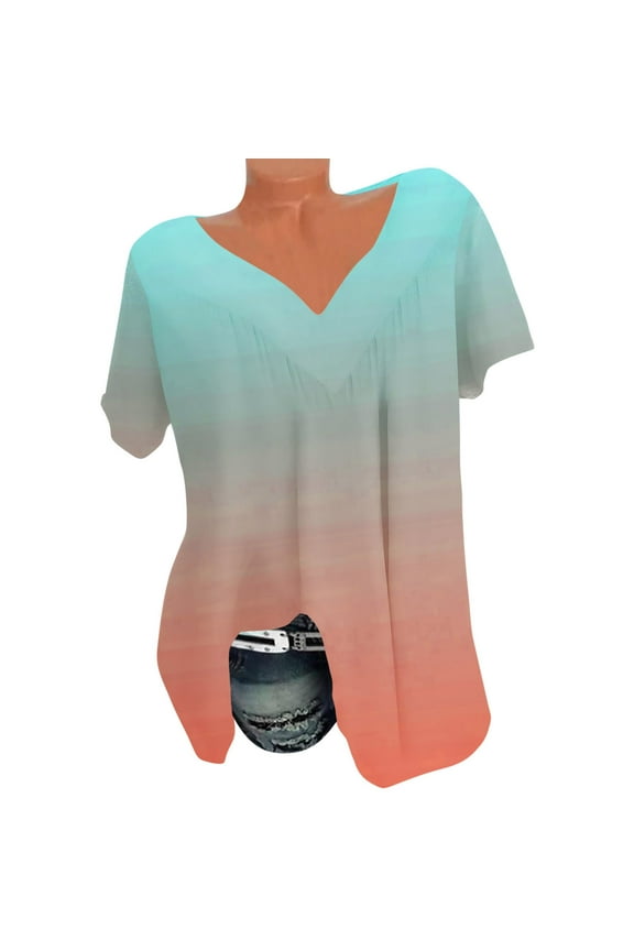 Womens Funny T Shirts Fitted Sleeveless Tops For Women Y2K Cute Summer Tops for Women 2026 Trendy Short Sleeve Tunic Tops for Women XS