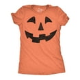 thumbnail image 1 of Womens Funny T Shirts Giant Jack O Lantern Face Sarcastic Halloween Graphic Novelty Tee For Ladies Womens Graphic Tees, 1 of 7