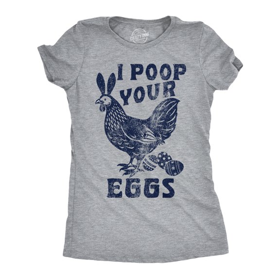 Womens Funny T Shirts I Poor Your Eggs Sarcastic Easter Graphic Novelty Tee for Ladies Womens Graphic Tees