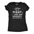 thumbnail image 1 of Womens Funny T Shirts I Went to A Fight and A Hockey Game Broke Out Sarcastic Tee Womens Graphic Tees, 1 of 9