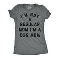 thumbnail image 1 of Womens Funny T Shirts Im Not A Regular Mom Im A Dog Mom Sarcastic Puppy Lovers Novelty Tee for Ladies Womens Graphic Tees, 1 of 9