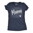 thumbnail image 1 of Womens Funny T Shirts Mama Words Cute Mothers Day Tee For Ladies Womens Graphic Tees, 1 of 9