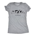 thumbnail image 1 of Womens Funny T Shirts Moooooody Sarcastic Cow Graphic Emotional Novelty Tee For Womens Graphic Tees, 1 of 9