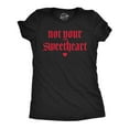 thumbnail image 1 of Womens Funny T Shirts Not Your Sweetheart Valentines Day Sarcastic Tee for Ladies Womens Graphic Tees, 1 of 9