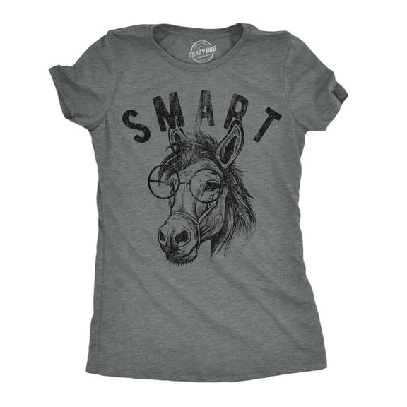 Womens Funny T Shirts Smart Ass Sarcastic Donkey Graphic Tee for Ladies Womens Graphic Tees