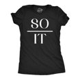 thumbnail image 1 of Womens Funny T Shirts so Over It Sarcastic Math Equation Graphic Tee for Ladies Womens Graphic Tees, 1 of 9