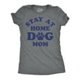 thumbnail image 1 of Womens Funny T Shirts Stay At Home Dog Mom Sarcastic Puppy Graphic Tee for Ladies Womens Graphic Tees, 1 of 8