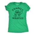 thumbnail image 1 of Womens Funny T Shirts Toadily Wasted Sarcastic Drinking Graphic Tee for Ladies Womens Graphic Tees, 1 of 9
