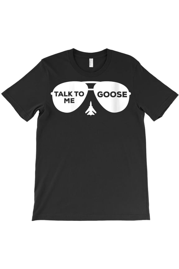 Womens Funny Talk To Me Goose Top V Neck Themed Themed H861 T-Shirt, for Men and Women, Up to Size 5XL