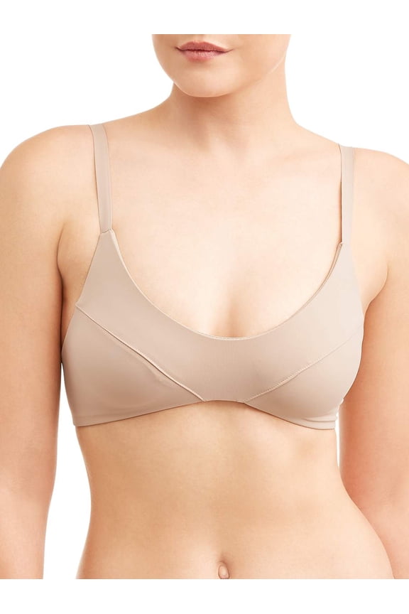 Womens Fused Microfiber Bralette