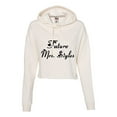 thumbnail image 1 of Womens Future Mrs. Styles Cropped Hooded Sweatshirt, 1 of 1