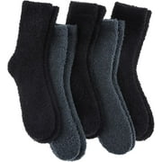 Mygeromon Womens Fuzzy Socks Cozy Super Soft Fluffy Slipper Socks for Warm Winter (5 Pairs )