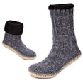 thumbnail image 1 of Womens Fuzzy Socks Non Slip Grips, Cozy Slipper Socks for Women, House Sock Shoes, Warm Gifts, Adult Size 9-10, 1 of 5