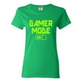 thumbnail image 1 of Womens Gamer Mode On Funny Gaming T-Shirt, 1 of 1