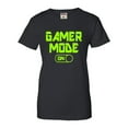 thumbnail image 1 of Womens Gamer Mode On Funny Gaming T-Shirt, 1 of 1