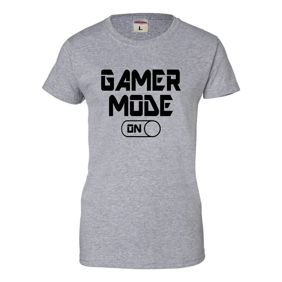 Womens Gamer Mode On Funny Gaming T-Shirt
