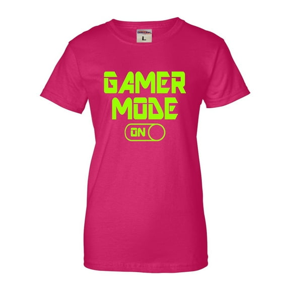 Womens Gamer Mode On Funny Gaming T-Shirt