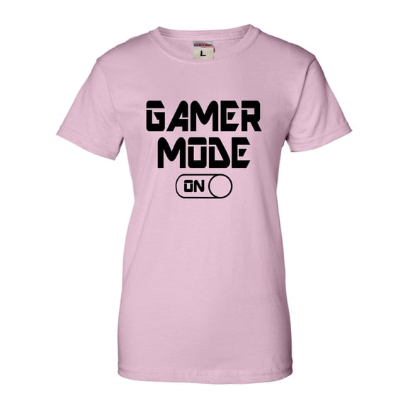Womens Gamer Mode On Funny Gaming T-Shirt