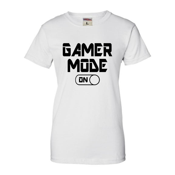 Womens Gamer Mode On Funny Gaming T-Shirt