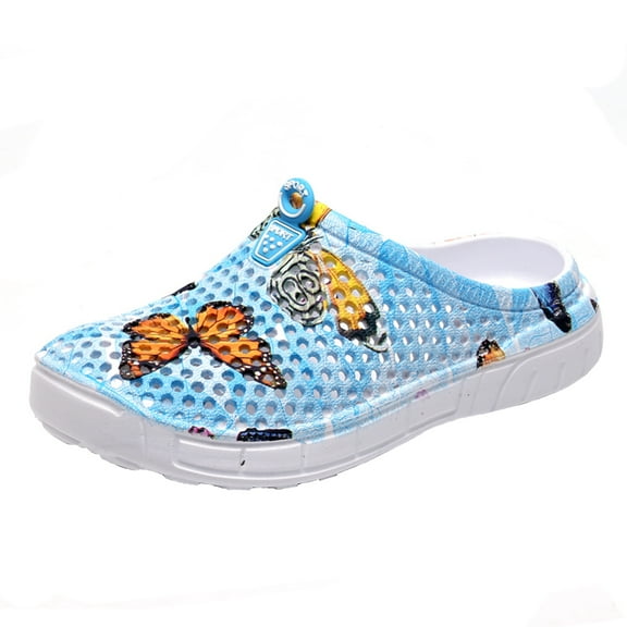 Womens Garden Clogs Shoes Lightweight Mule Breathable Sandals Water Slippers Footwear
