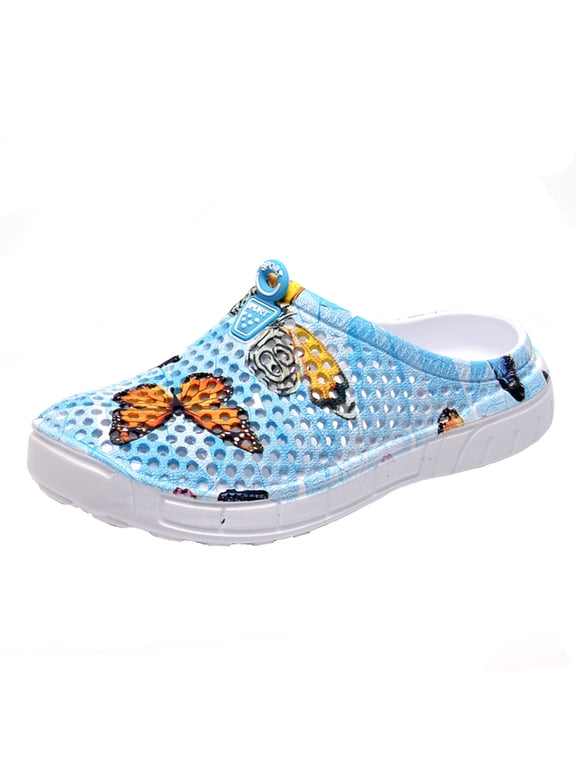 Womens Garden Clogs Shoes Lightweight Mule Breathable Sandals Water Slippers Footwear