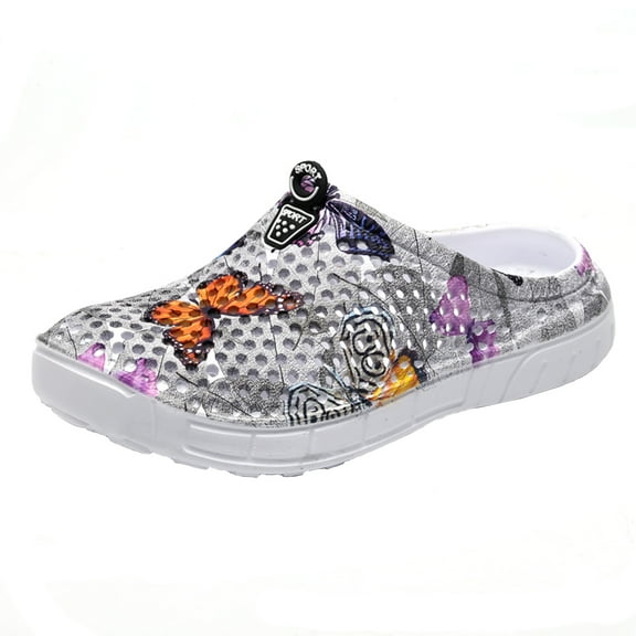Womens Garden Clogs Shoes Lightweight Mule Breathable Sandals Water Slippers Footwear