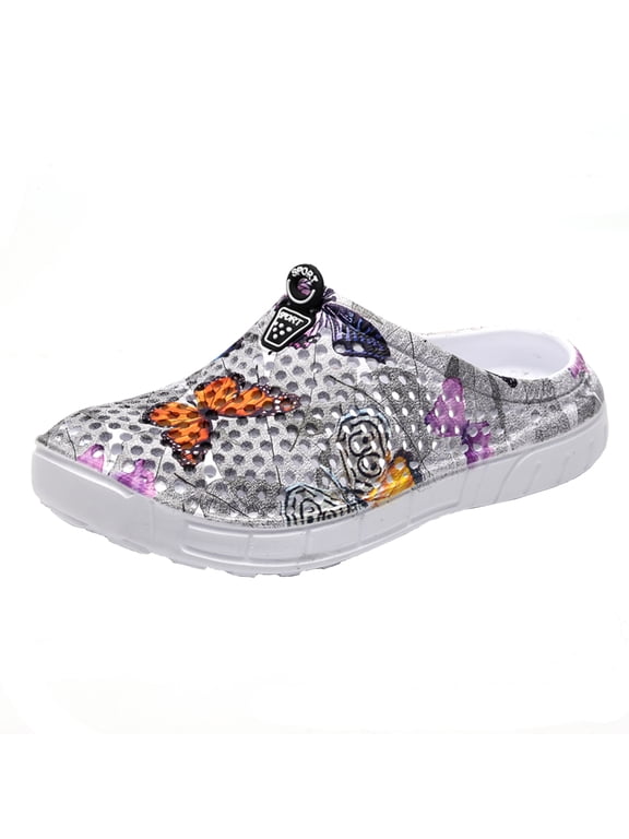 Womens Garden Clogs Shoes Lightweight Mule Breathable Sandals Water Slippers Footwear