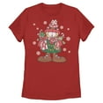 thumbnail image 1 of Womens Garfield Warm Cozy Season T Shirt, 1 of 5