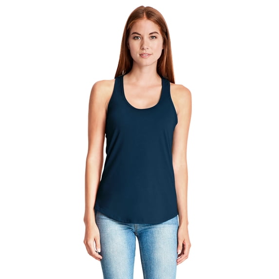 Womens Gathered Racerback Tank