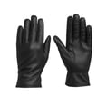 thumbnail image 1 of Womens Genuine Sheepskin Leather Gloves Touchscreen Winter Weather Driving KORAH Glove for Women Black (XL), 1 of 6