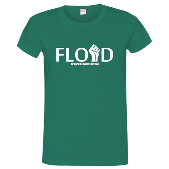 Womens George Floyd Memorial Black Pride Lives Matter Civil Rights Tee Shirt Kelly XXL