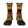 thumbnail image 1 of Womens German Flag With The German Dress Crew Socks Colorful Novelty Socks, 1 of 7