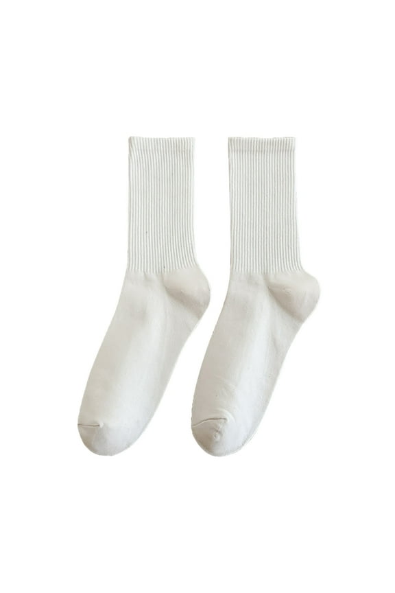 Womens Gifts Compression Socks for Women Low Cut Scrunch Fleece Sleep Running Trendy in 2026 Wool Socks White