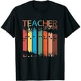 thumbnail image 1 of Womens Gifts For Teacher Of The Visually Impaired Tvi Braille Short Sleeve T-Shirt Black Small, 1 of 5