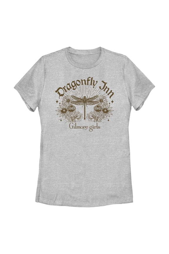 Womens Gilmore Girls Dragonfly Inn Classic Logo T Shirt