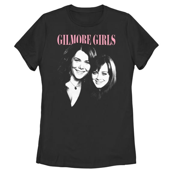 Womens Gilmore Girls Mom & Daughter Duo Portrait T Shirt