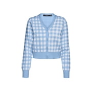 Womens Gingi Cardigan Sweater Blue XS