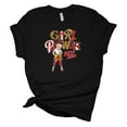 thumbnail image 1 of Womens Girl Power Betty Boop Short Sleeve T-shirt Graphic Tee Graphic Tee-Black-xxl, 1 of 4