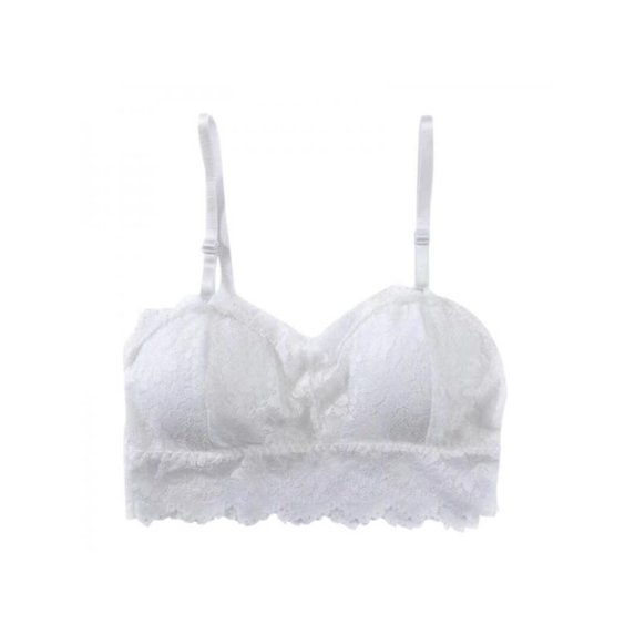 Womens Girl Sexy Lace Floral Bra Padded Underwear Lingerie Bustier Bras Crop Top