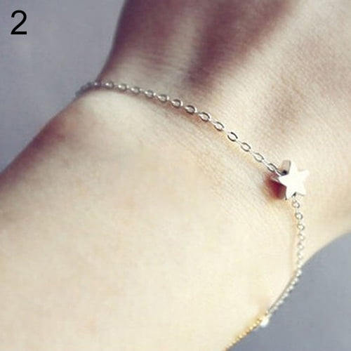 Womens Girls Fashion Jewelry Gift Gold Silver Plated Charm Chain