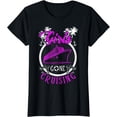 thumbnail image 1 of Womens Girls Gone Cruising Matching Girls Trip Cruising Vacation T-Shirt Black Medium, 1 of 4