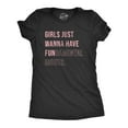 thumbnail image 1 of Womens Girls Just Wanna Have Fundamental Rights T Shirt Pro Choice Support Graphic Tee for Ladies Womens Graphic Tees, 1 of 7