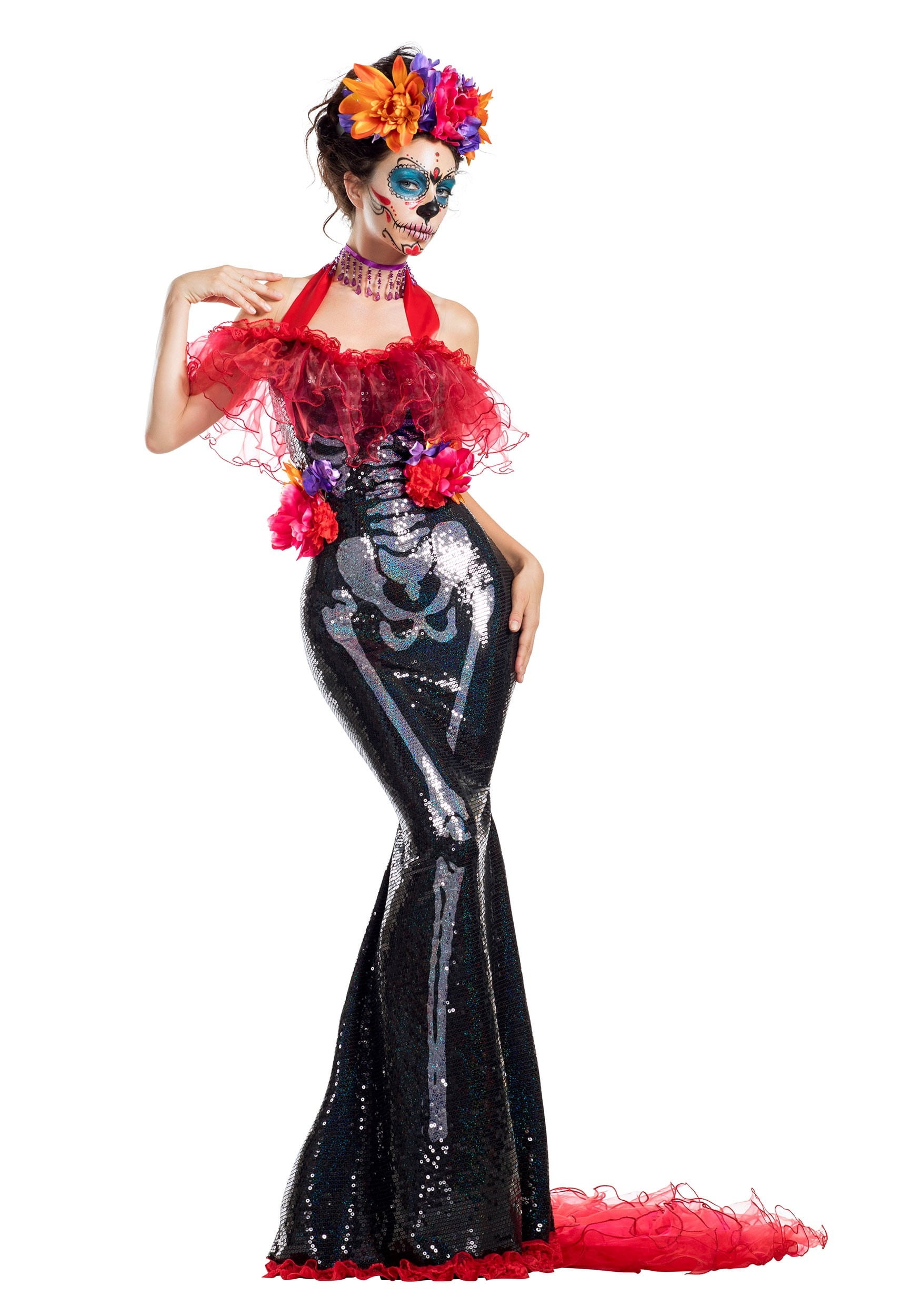 Womens Day Of The Dead Costume Womens Day Of The Dead Costume