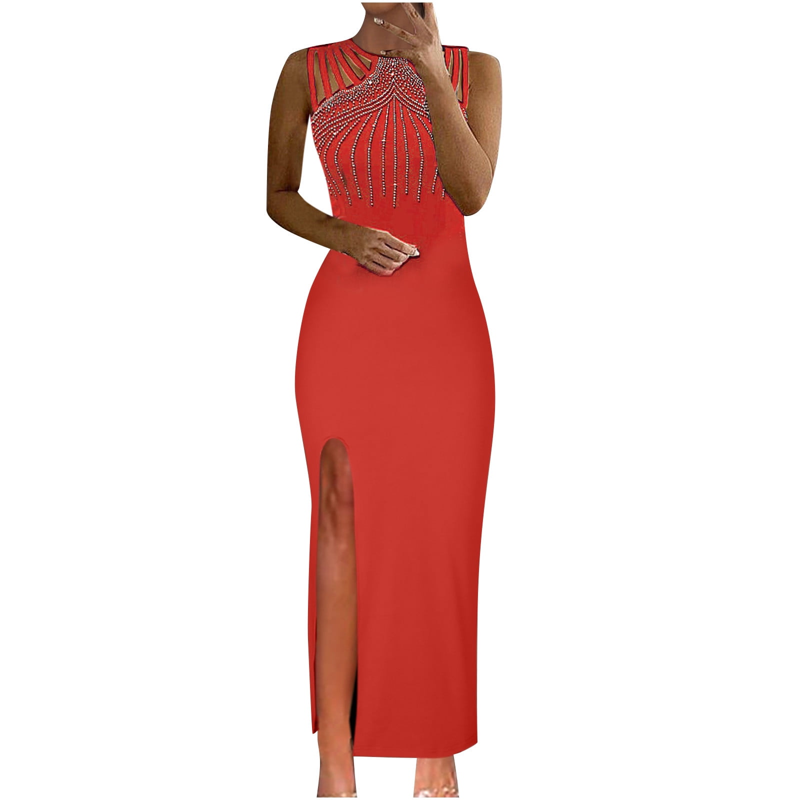 Word Collar Cold Shoulder Sleeveless Short Winter Women Clothing Solid Color Tied Sexy Slim Fit Dress