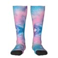 thumbnail image 1 of Womens Glitter Sparkles Shimmer Printing Knee High Socks Comfy Thermal Boot Long Socks, 1 of 7
