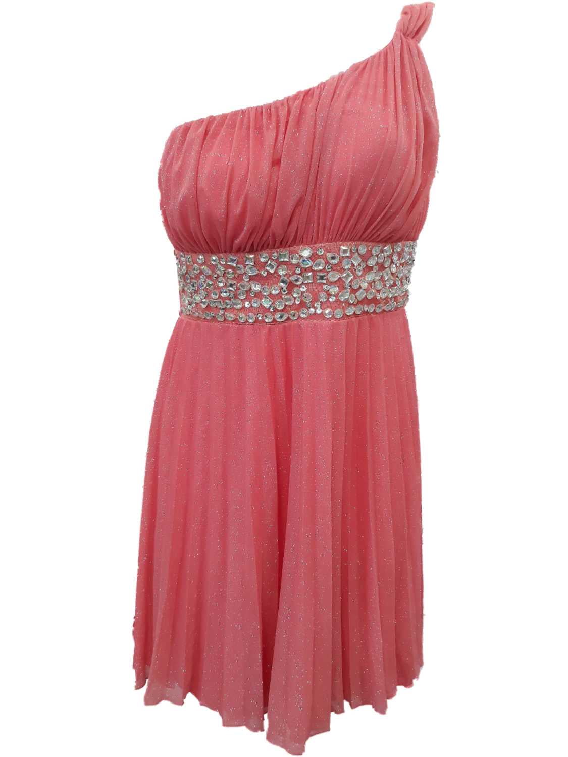 open lace back dress Peach Ball Gown Stage Evening Dress RS202101 Size 14