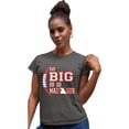 thumbnail image 1 of Womens Go Big Or Go Home City Of Kansas City Pride Deluxe Soft T-Shirt, 1 of 1