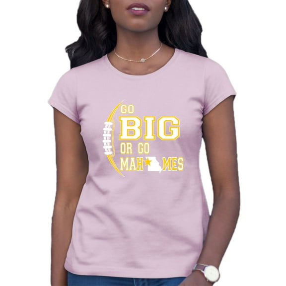 Womens Go Big Or Go Home City Of Kansas City Pride T-Shirt