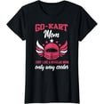 thumbnail image 1 of Womens Go-Kart Mom Shirt Funny Go-Kart Racing Mother T-Shirt, 1 of 4