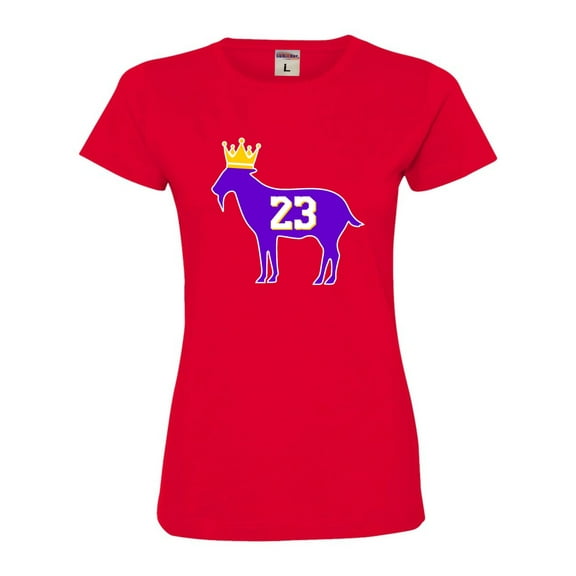 Womens Goat James G.O.A.T. King Deluxe Soft T-Shirt